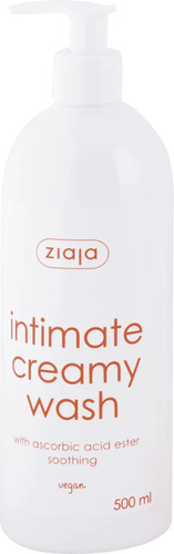Ziaja Intima Kremowy Płyn do Higieny Intymnej z Kwasem Askorbinowym 500ml