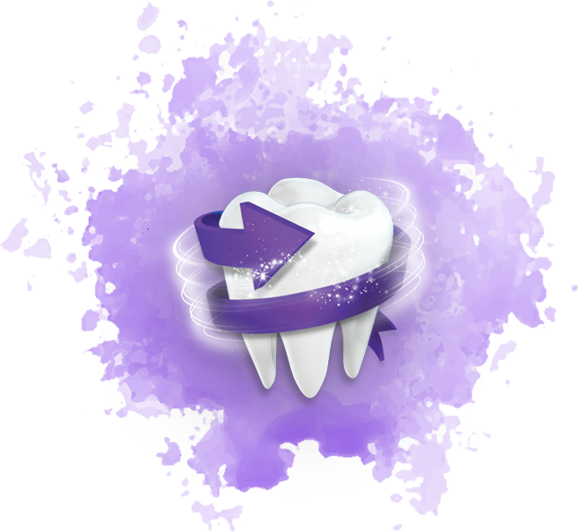 UltraBlanc Express Whitening Purple Toothpaste for Yellow Teeth 75ml