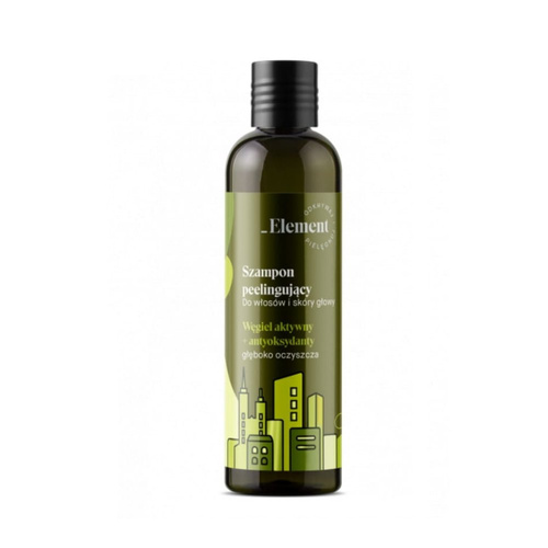 Element Hair Shampoo with Activated Charcoal and Cress Sprout Extract 300ml