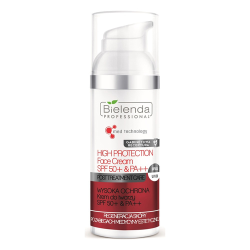 Bielenda Professional Med Technology Krem do Twarzy o Wysokiej Ochronie SPF 50 50ml