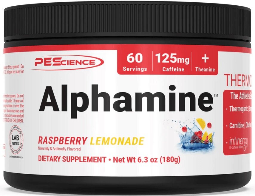 Alphamine, Raspberry Lemonade - 180g