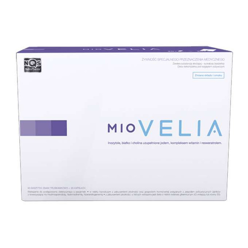 Miovelia for Women with Fertility and Hormonal Disorders 30 Sachets + 30 Capsules