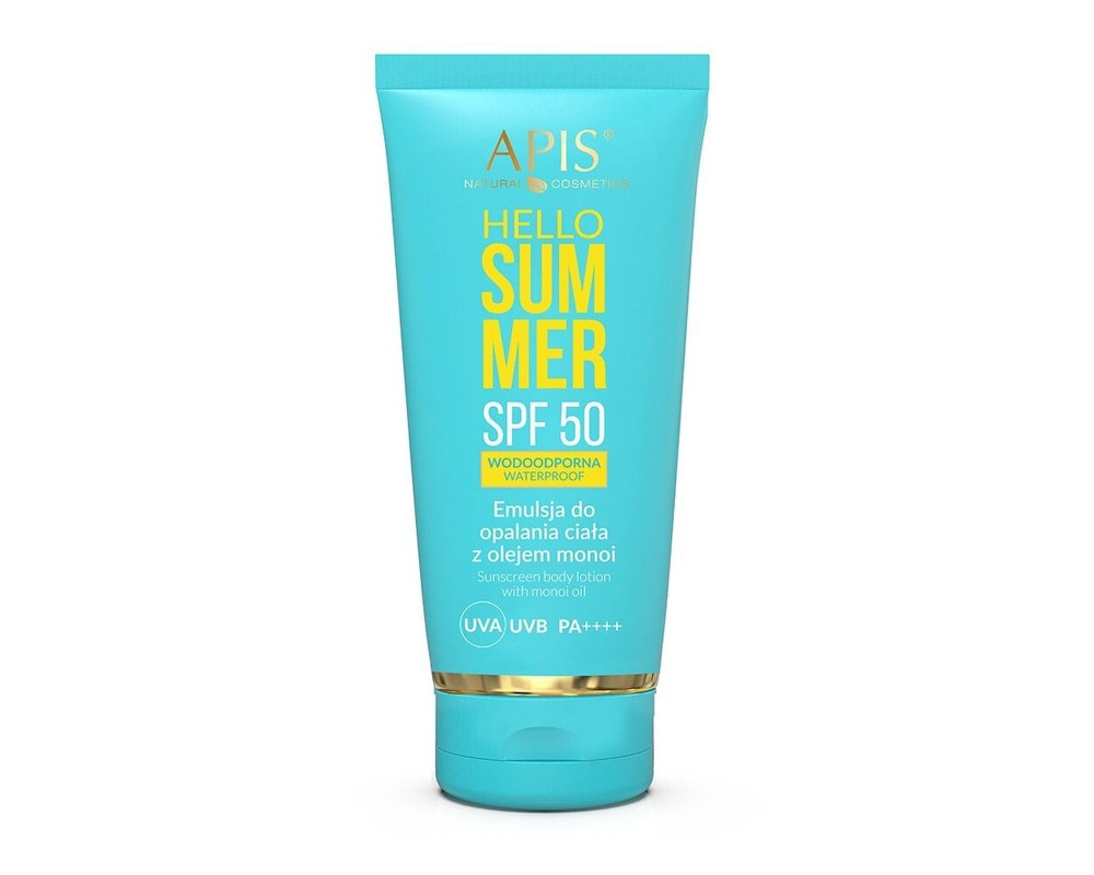 Apis Hello Summer Sunscreen Body Lotion with Monoi Oil 250ml