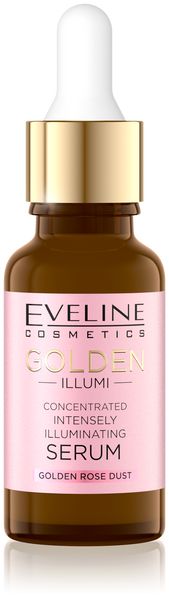 Eveline Golden Illumi Skoncentrowane Serum Silnie Rozświetlające 18ml