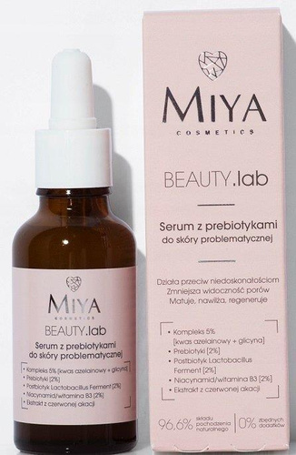 Miya Beauty Lab Serum z Prebiotykami do Skóry Problematycznej z Glicyną 30ml