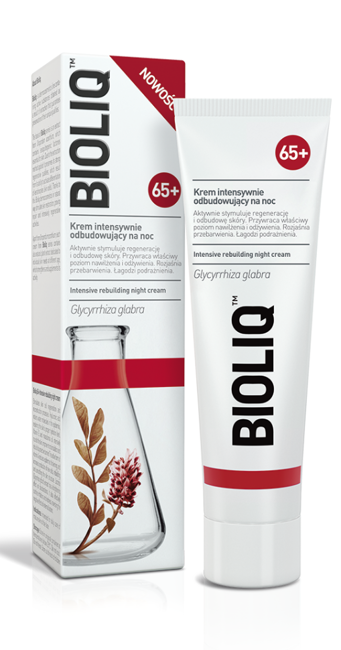 Bioliq 65+ Krem Intensywnie Odbudowujący na Noc 50ml