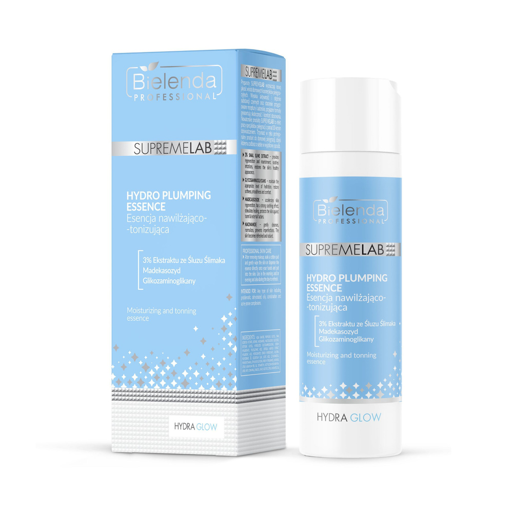 Bielenda Professional Supremelab Hydra Glow Toning and Moisturizing Essence 200ml