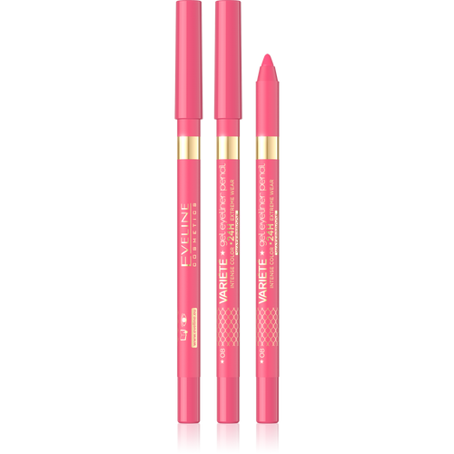 Eveline Variete Waterproof Gel Eyeliner Pencil No 09 Pink 1 Piece