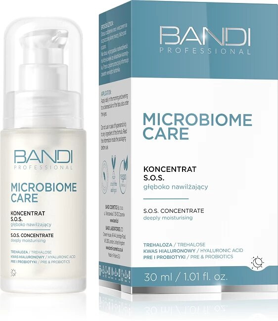 Bandi Microbiome Care Głęboko Nawilżający Koncentrat S.O.S 30ml