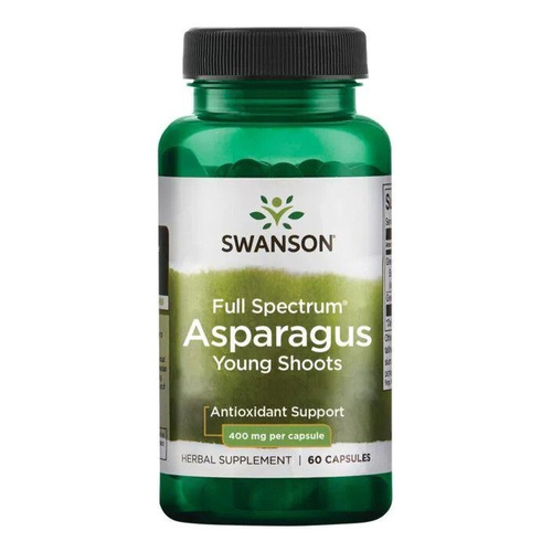 Swanson Full Spectrum Asparagus Young Shoots, 400mg - 60 caps