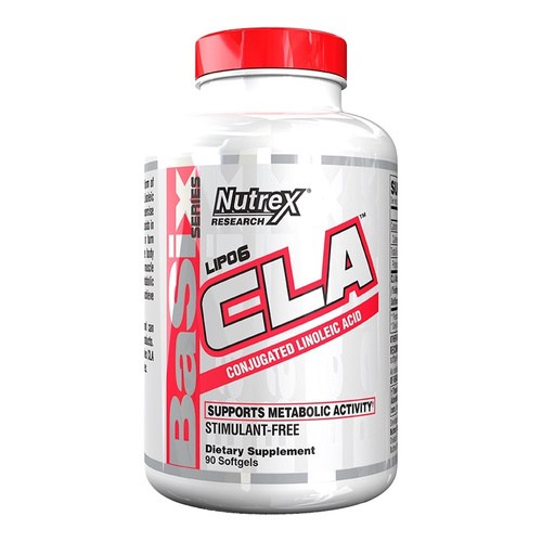 Nutrex Lipo-6 CLA a Stimulant-Free Conjugated Linoleic Acid for a Lean Body 90 Softgels