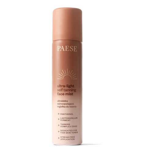 Paese Ultra-Light Samoopalająca Mgiełka Do Twarzy 75ml