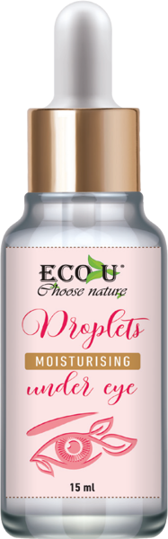 EcoU Moisturising Brightening and Soothing Under Eye Droplets 15ml