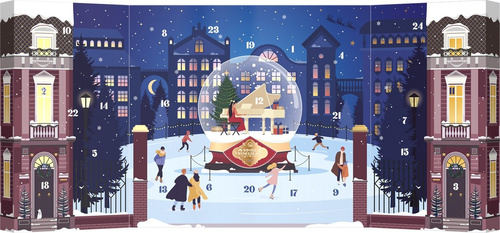 OnlyBio and Wedel Hair in Balance Winter Wonderland Advent Calendar 24 Pieces