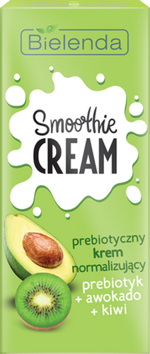 Bielenda Smoothie Care Prebiotic Normalizing Cream with Avocado and Kiwi 50ml