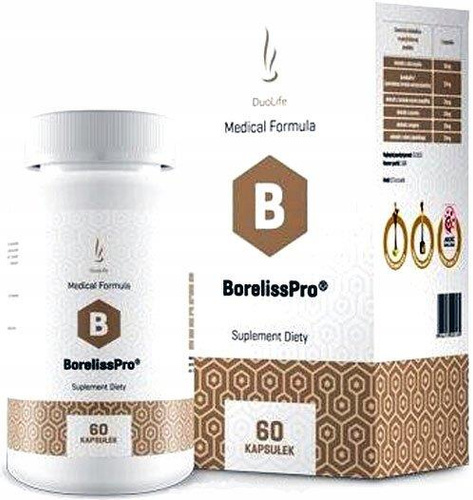 DuoLife BorelissPro for Toxins Cleansing and Parasites Reduxtion 60 Capsules