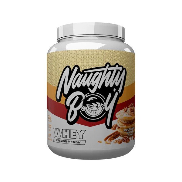 Naughty Boy Advanced Whey Odżywka Białkowa na Wzrost Mięśni Naleśniki Klonowo-Pekanowe 2010g