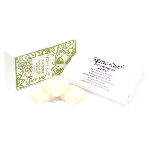 Agnes + Cat Box of 8 Wax Melts - Fell Berry