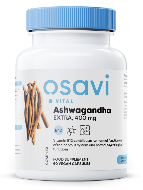 Osavi Ashwagandha Extra 400mg 60 kapsułek wegańskich