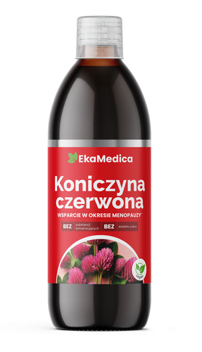 EkaMedica Naturalny Sok z Koniczyny Czerwonej 500ml