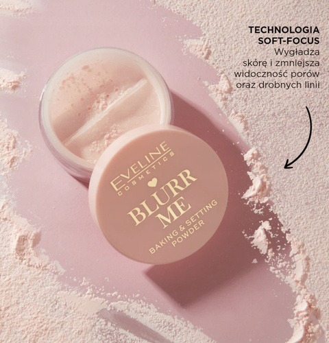 Eveline Blurr Me Setting Powder with Soft Focus Technology 10g