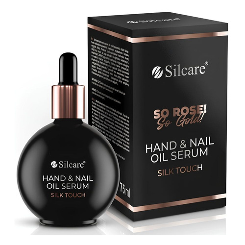 Silcare So Rose! So Gold! Silk Touch wegańskie serum olejowe do dłoni i paznokci 75ml