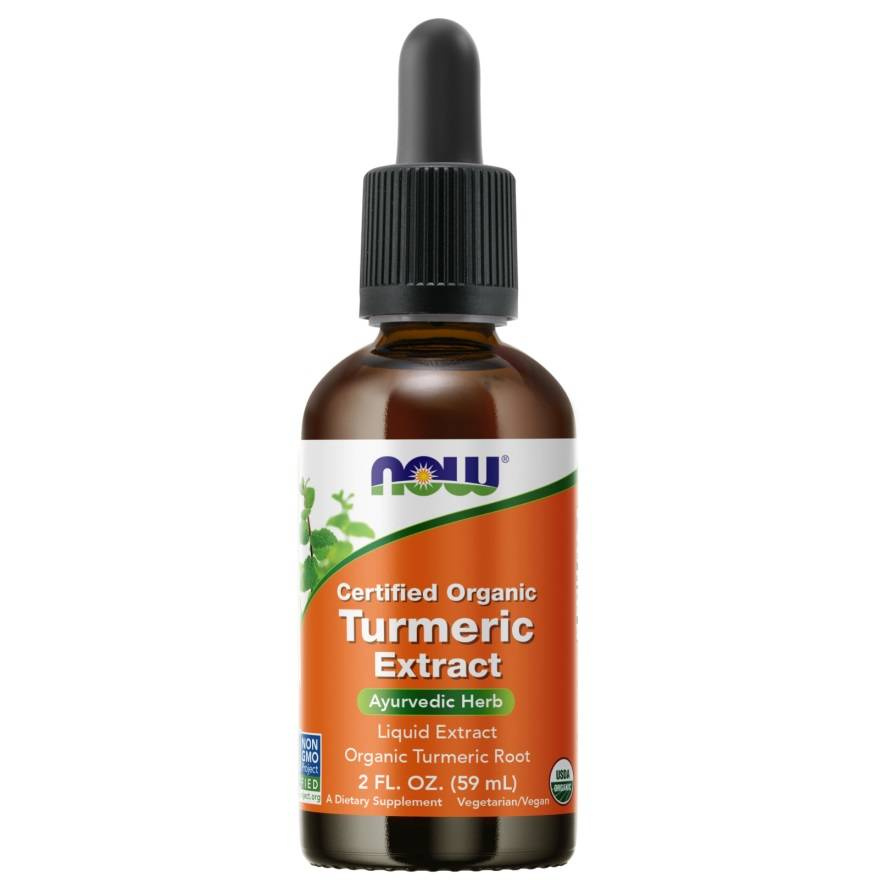 Now Foods Turmeric Extract Liquid Soothes Inflammation 59ml