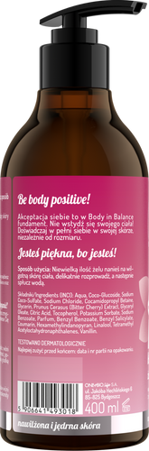 OnlyBio Body in Balance Nawilżający Żel pod Prysznic Sakura 400ml