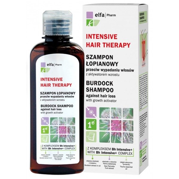 Intensive Hair Therapy Szampon Łopianowy przeciw Wypadaniu Włosów 200ml