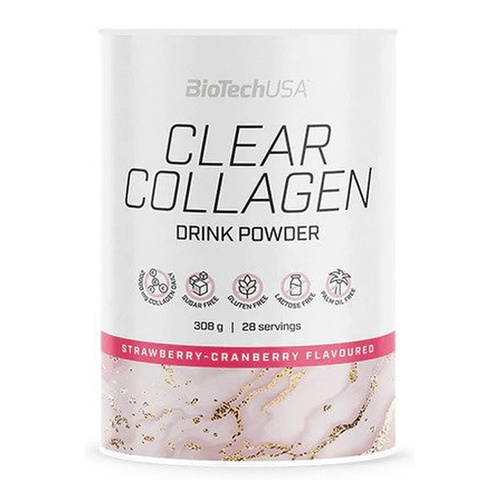 Clear Collagen, Strawberry-Cranberry - 308g