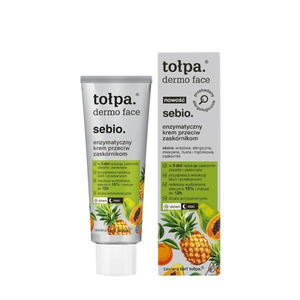 Tołpa Dermo Face Sebio Enzymatic Soothing Cream against Blackheads 40ml