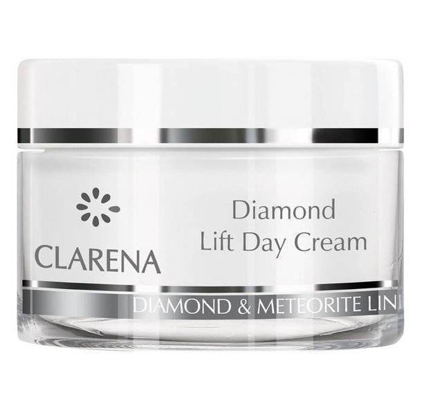 Clarena Diamond Meteorite Line Lift Day Cream Lifting Hydrating for Mature Skin 50ml