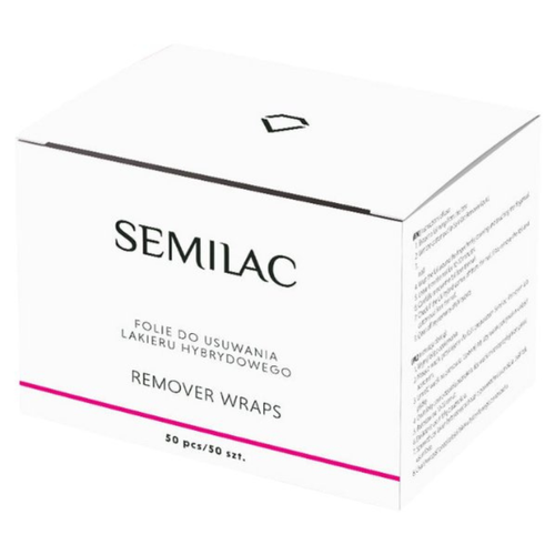 Semilac Remover Wraps 50 Pieces