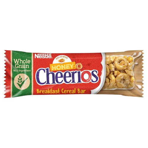 Nestlé Cheerios Honey Śniadaniowy Baton Zbożowy 22g