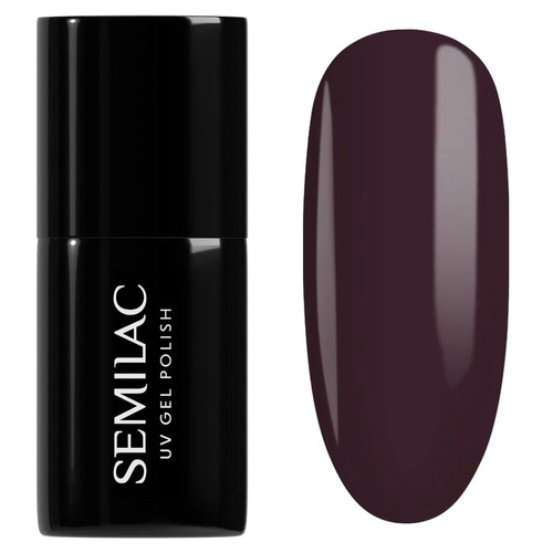 Semilac Into Her Tenderness UV/LED Soak Off Hybrid Gel Nail Polish - 412 Earth Brown 7ml