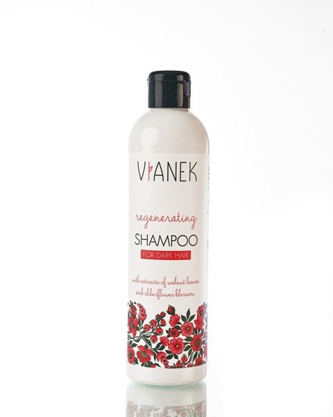 Vianek Regenerujący Szampon do Włosów Ciemnych i Farbowanych 300ml