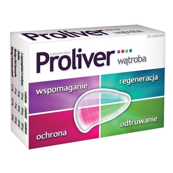 Aflofarm Proliver na Wsparcie Wątroby i Trawienia 30 Tabletek
