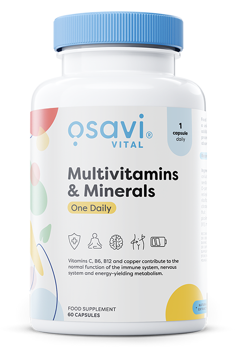 Osavi Multiwitaminy i Minerały One Daily 60 kapsułek