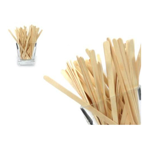 BLCK Professional Small Wooden Waxing Spatulas 100pcs