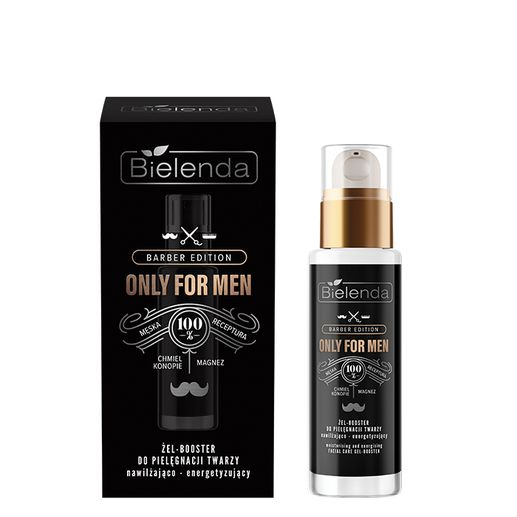 Bielenda Only for Men Barber Edition Moisturizing and Energizing Gel-Booster 30ml