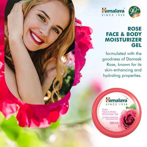 Himalaya Rose Face & Body Face & Body Gel 300ml