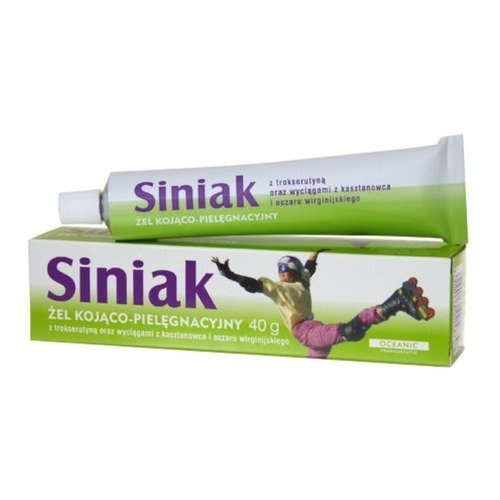 Siniak Żel Kojąco-Pielęgnujący Na Siniaki Stłuczenia Obrzęki 40 g