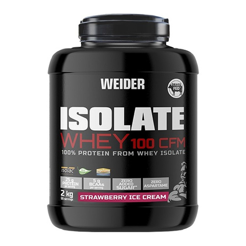 Weider Isolate Whey 100 CFM, Strawberry Ice Cream - 2000g