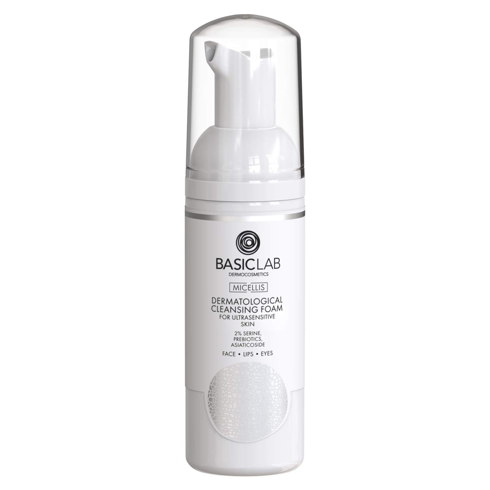 BasicLab Micellis Dermatological Cleansing Foam for Ultra Sensitive Skin 50ml