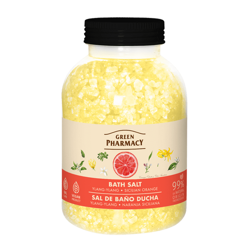 Green Pharmacy Relaksująca Sól do Kąpieli Ylang-Ylang i Pomarańcza 1000g
