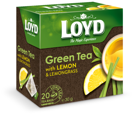 Loyd The Magic Experience Green Tea with Lemon and Lemongrass 20x1.5g