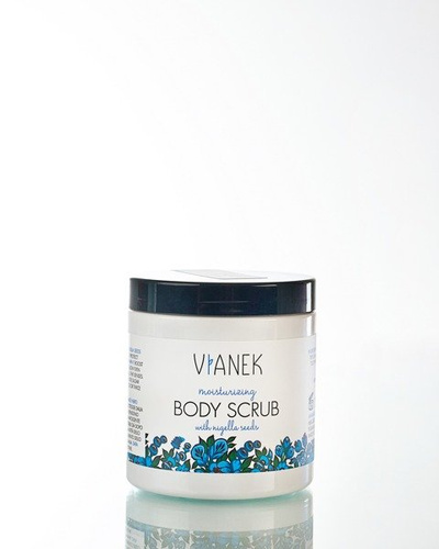 Vianek Moisturizing and Smoothing Body Scrub with Black Cumin Seeds 250ml