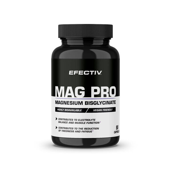 Efectiv Nutrition Mag Pro Magnesium Bisglycinate For Normal Muscle Function 90 Capsules