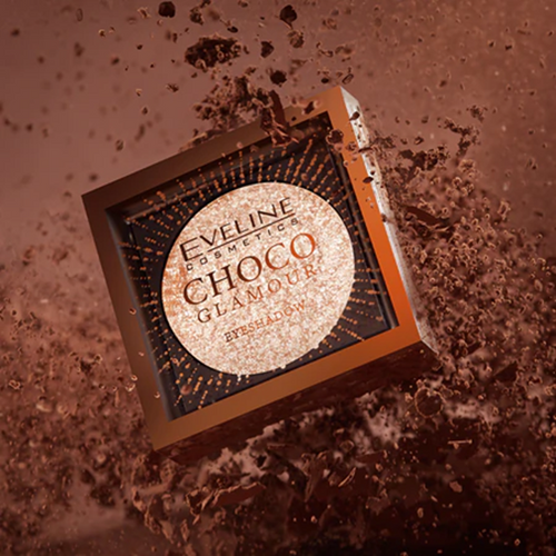 Eveline Choco Glamour Błyszczący Cień-Toper do Powiek 3g
