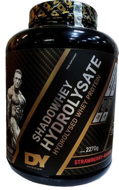 Dorian Yates Shadowhey Hydrolysate Hydrolysed Whey Protein Strawberry Banana for Muscle Growth and Maintenance 2270g